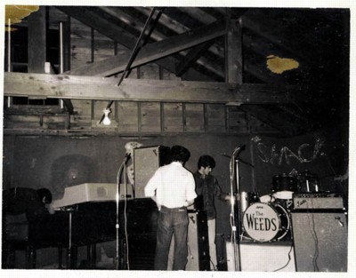 Settin up at The Shack, 1968