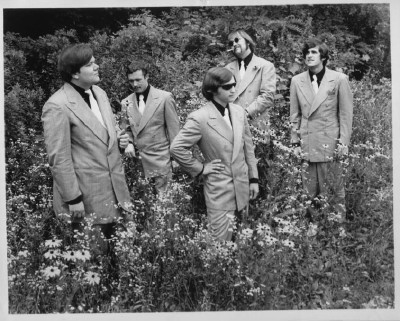 Promotional photo in the Zoot Suits, 1968